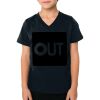 2156 Toddler Fine Jersey V-Neck T-Shirt Thumbnail