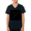 2156 Toddler Fine Jersey V-Neck T-Shirt Thumbnail