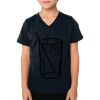 2156 Toddler Fine Jersey V-Neck T-Shirt Thumbnail