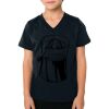 2156 Toddler Fine Jersey V-Neck T-Shirt Thumbnail
