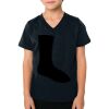 2156 Toddler Fine Jersey V-Neck T-Shirt Thumbnail