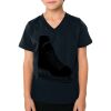 2156 Toddler Fine Jersey V-Neck T-Shirt Thumbnail