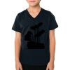2156 Toddler Fine Jersey V-Neck T-Shirt Thumbnail