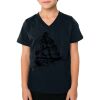 2156 Toddler Fine Jersey V-Neck T-Shirt Thumbnail