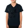 2156 Toddler Fine Jersey V-Neck T-Shirt Thumbnail