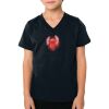 2156 Toddler Fine Jersey V-Neck T-Shirt Thumbnail