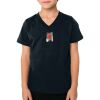 2156 Toddler Fine Jersey V-Neck T-Shirt Thumbnail