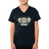 2156 Toddler Fine Jersey V-Neck T-Shirt Thumbnail