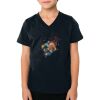2156 Toddler Fine Jersey V-Neck T-Shirt Thumbnail