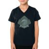 2156 Toddler Fine Jersey V-Neck T-Shirt Thumbnail